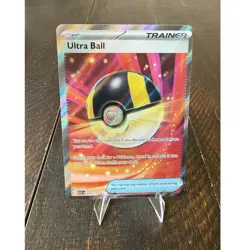 Pokemon Ultra Ball Secret Rare Holo Full Art 264/217 Crown Zenith English - Image 1