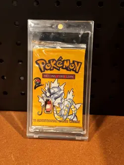 POKEMON BASE SET 2 BOOSTER PACK FACTORY SEALED GYARADOS ART - Image 1