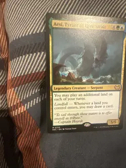 Aesi, Tyrant of Gyre Strait - 210 - NM - Commander: Duskmourn - MTG - Image 2