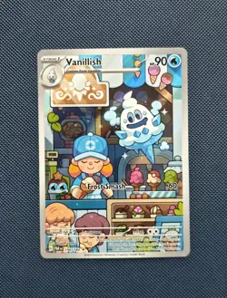 Pokemon Paradox Rift | Vanillish Illustration Rare 190/182 | NM - Image 1