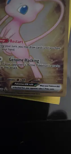 METAL PROMO Pokemon Mew Scarlet & Violet 151 205/165 Secret Rare Full Art Holo - Image 4