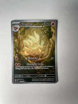 Ninetales 199/197 - Obsidian Flames Illustration Rare - Pokemon TCG - Near Mint - Image 1