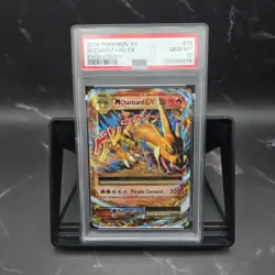 2016 POKEMON XY EVOLUTIONS #13 M CHARIZARD EX PSA 10 - Image 1