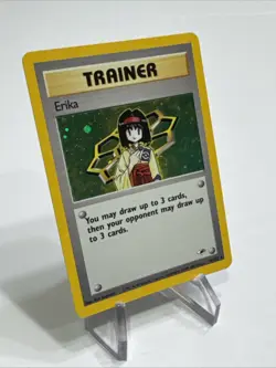 Pokemon MP TCG Gym Heroes HOLO Erika Trainer 16/132 - Image 2