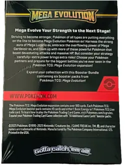 Pokemon MEGA EVOLUTION Booster Bundle Pokemon New Factory Sealed SHIP SAME DAY - Image 2