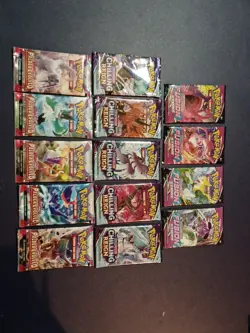 Pokemon 14 Packs 🔥 Fusion Strike, Chilling Reign, Paldea Evolved Full Art Sets - Image 2