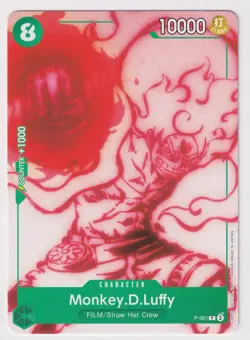 Monkey D Luffy P-061 Promo NM One Piece TCG English - Image 1