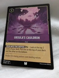 Ursula's Cauldron Foil - Disney Lorcana 1TFC - Image 1