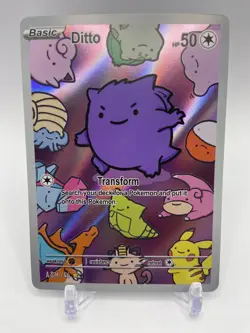 Gengar Ditto #44 - Holo Foil Gen 1 - After Skool Hobby Fan Art - Pokemon - Image 1