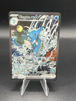 Kingdra EX 131 Pokemon Scarlet & Violet Shrouded Fable Black Star Promo NM ZS1 - Image 1