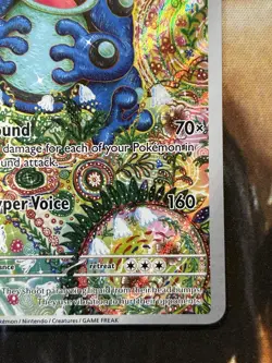 Seismitoad 105/086 IR Pokemon Black Bolt English Holo - Pack Fresh NM 🔥 - Image 5