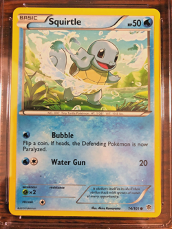 Squirtle Regular Common #14 - CGC MINT 9 - 2013 BW Plasma Blast - Pokemon TCG - Image 2