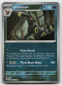 Umbreon (Poke Ball Pattern) 059/131 Prismatic Evolutions NM/M - Buy More & Save - Image 1