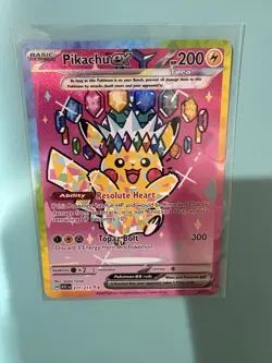 Pokemon TCG Pikachu ex 277/217 Ascended Heroes SIR Special Illustration Rare - Image 3