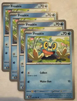 Froakie - 020/086 4x (playset) - Pokemon TCG - ME04: Chaos Rising (CRI) - Image 1