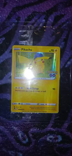 Pokemon Go Sealed Promo Holo Pikachu Nm - Image 1