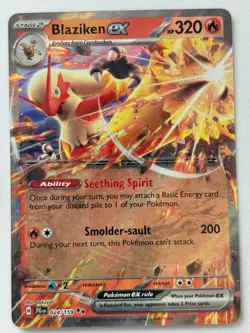 Pokemon TCG: Blaziken ex (024/159) Double Rare -- SV: Journey Together (NM) - Image 1
