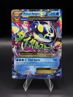 Primal Kyogre EX 55/160 Primal Clash EX Rare Pokemon LP - Image 1