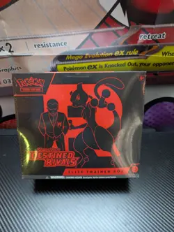 Pokemon TCG Destined Rivals Elite Trainer Box ETB - Factory Sealed - Image 1