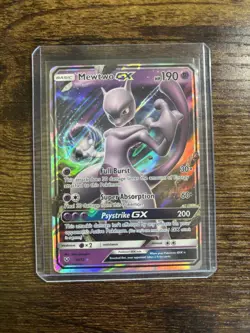 Mewtwo GX 39/73 Shining Legends Holo Pokemon MINT - Image 1