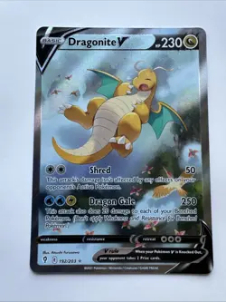 Pokemon TCG Dragonite V 192/203 Evolving Skies Alt Art Holo MINT 💎 Con10der - Image 1