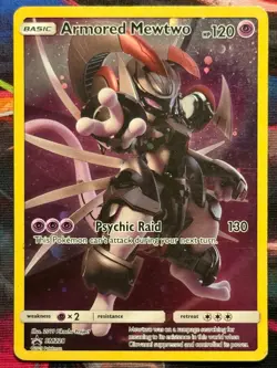 Armored Mewtwo SM228 - Promo - Pokemon - Heavily Played/Damaged - HP/D - Image 1