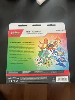Pokemon First Partner Series 1 Illustration Collection🔥SEALED IN HAND 🔥👍🏻 - Image 2