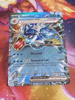 Pokemon TCG Gyarados ex Scarlet & Violet Base Set 045/198 Holo Double Rare - Image 1