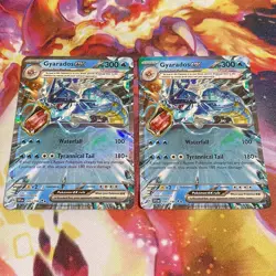 Pokemon TCG Gyarados ex Scarlet & Violet Base Set 045/198 Holo Double Rare - Image 2