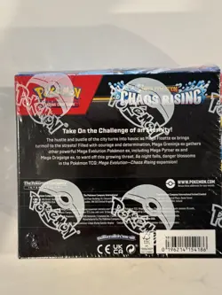 Mega Evolution—Chaos Rising Pokemon TCG Sealed Booster Box 2026 English - Image 2
