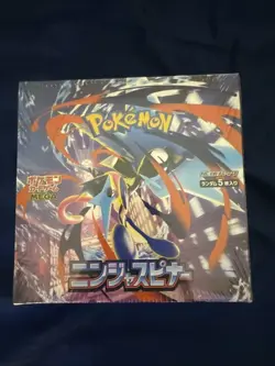 Pokemon Mega Ninja Spinner M4 Booster Box Sealed Japanese - Image 1