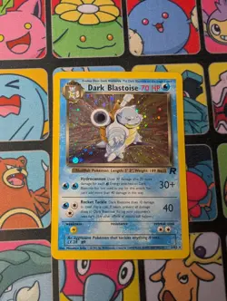 Pokemon TCG Dark Blastoise 3/82 Holo Rare WOTC: Team Rocket - Image 1