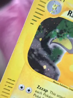 Pokemon Skyridge raichu H25/H32 damaged HOLO - Image 2