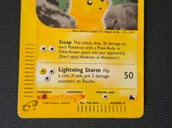 Pokemon Skyridge raichu H25/H32 damaged HOLO - Image 4