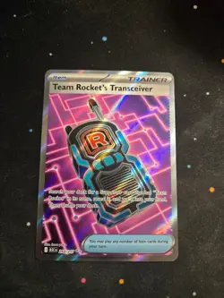 Team Rocket's Transceiver 263/217 Ultra Rare Ascended Heroes Pokemon NM - Image 1