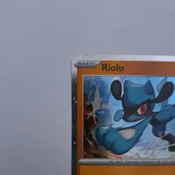 Pokemon Riolu 076/132 Mega Evolution Cosmos Holo Very Good Condition - Image 2