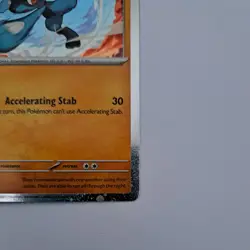 Pokemon Riolu 076/132 Mega Evolution Cosmos Holo Very Good Condition - Image 5
