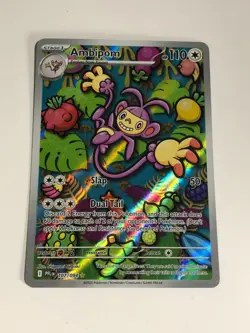 Pokemon TCG Phantasmal Flames Alt Art Ambipom 107/094 Near Mint - Image 1