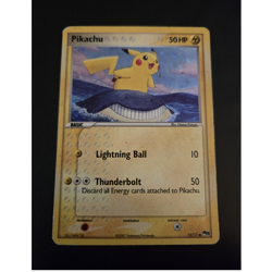 Pikachu Holo with Misprinted Back (POP Series 5, 12/17) - Image 1