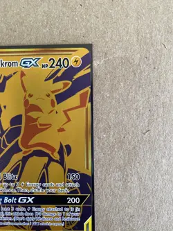 Pokemon TCG Pikachu & Zekrom GX Sun & Moon SM248 Holo Promo NM CLEAN! - Image 2