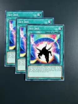 Yugioh - Sky Iris X3 Playset - Common - LEDD - Mixed Editons - Image 1