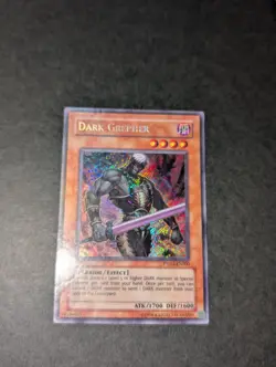 Yugioh Dark Grepher PTDN-EN000 Secret Rare Unlimited Vintage Excellent Condition - Image 3