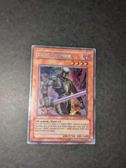 Yugioh Dark Grepher PTDN-EN000 Secret Rare Unlimited Vintage Excellent Condition - Image 5