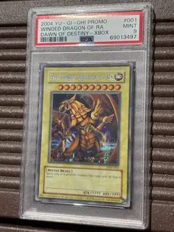 Yugioh The Winged Dragon Of Ra DOD-001 PSA 9 - Image 2