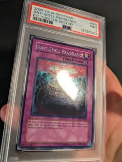 Yugioh Anti-Spell Fragrance PCY-002 Secret Rare PSA 9 Mint! - Image 3