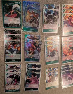 One Piece Green Dracule Mihawk Deck ready to play with DON - Image 3
