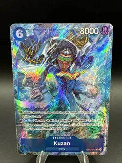 Kuzan Alternate Art OP12-043 One Piece Legacy Of The Master - Image 1