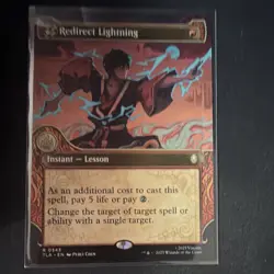 Redirect Lightning (Showcase) Avatar: The Last Airbender Foil - Image 1