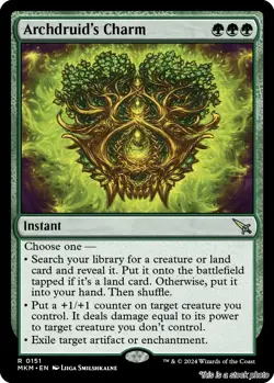 Archdruid's Charm [MKM - 151] - NM TCG MTG - Image 1