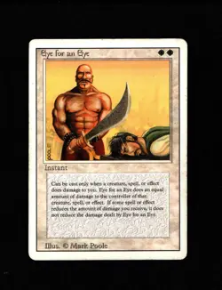 MTG Eye for an Eye HP Revised Magic the Gathering ~ Free Shipping ~ - Image 1